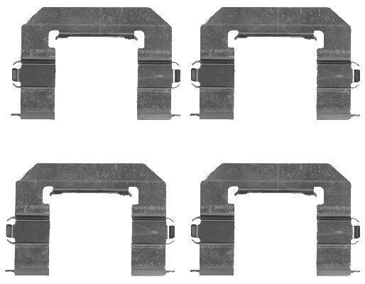 HELLA PAGID Lisakomplekt, ketaspiduriklotsid 8DZ 355 203-391